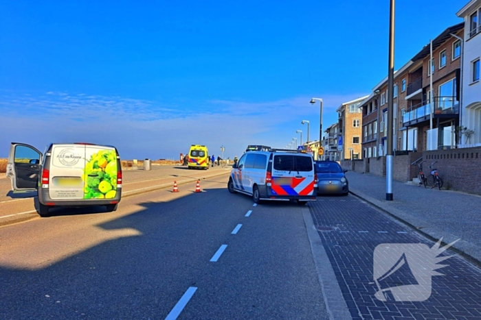 Ongeval tussen vrachtwagen en personenauto