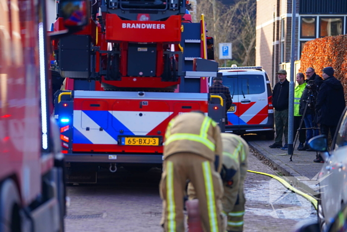 Werkzaamheden leiden tot dakbrand
