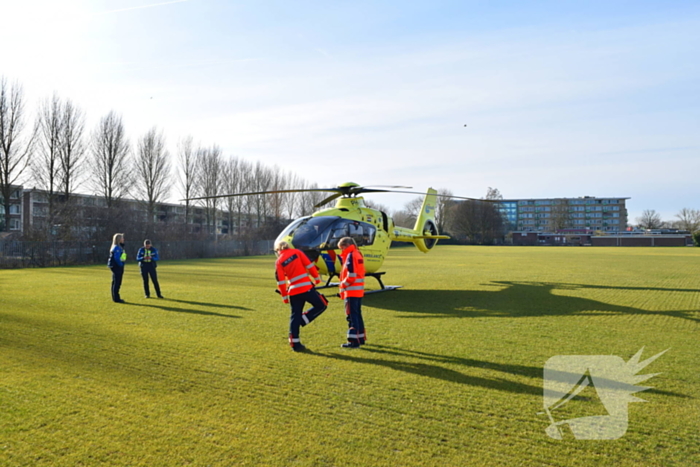 Traumateam ingezet voor medische noodsituatie