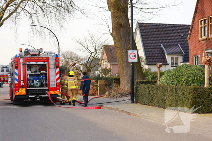 Schoorsteenbrand snel onder controle