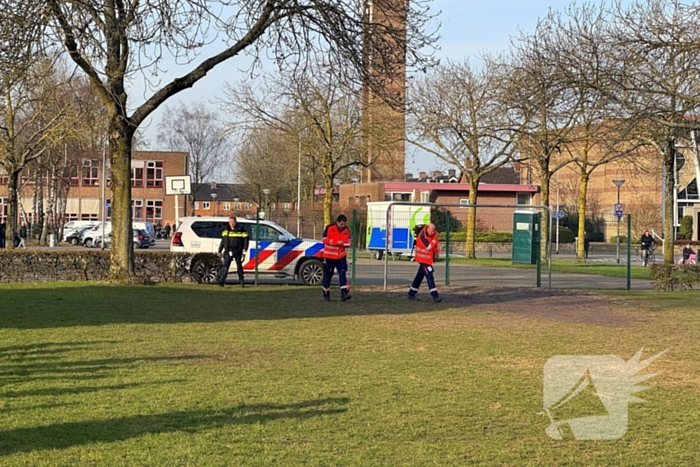 Traumateam assisteert bij medische noodsituatie