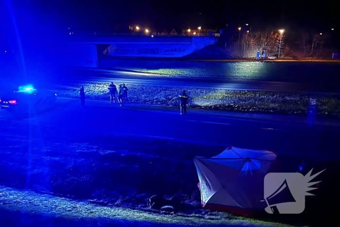 34-jarige overleden bij ongeval op provinciale weg