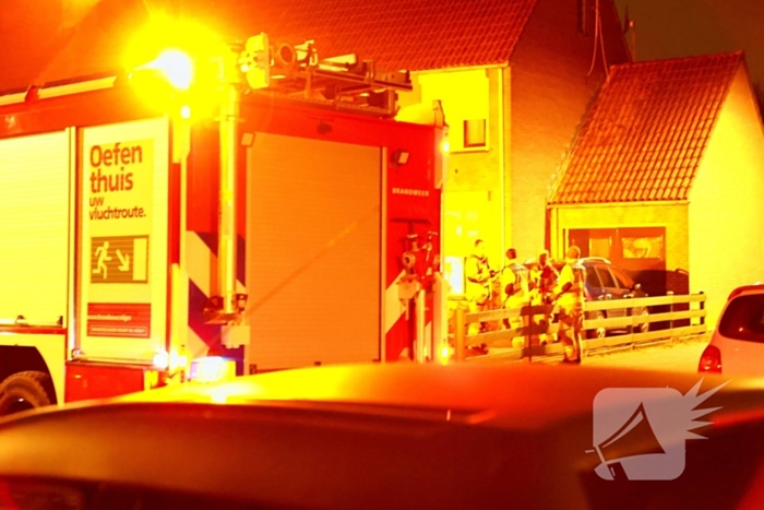 Brandweer reageert op koolmonoxide melding