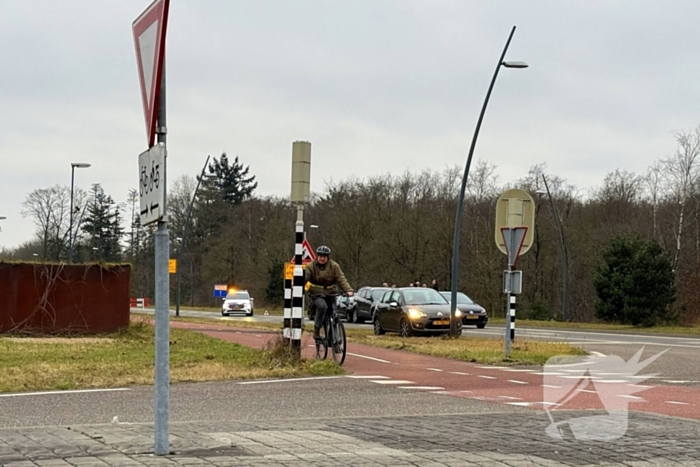Schade bij kopstaart botsing tussen twee voertuigen