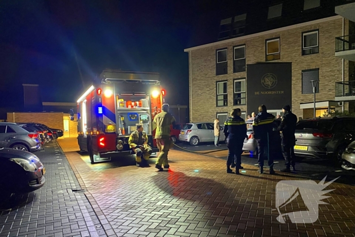 Geen gewonden na brand in woongebouw