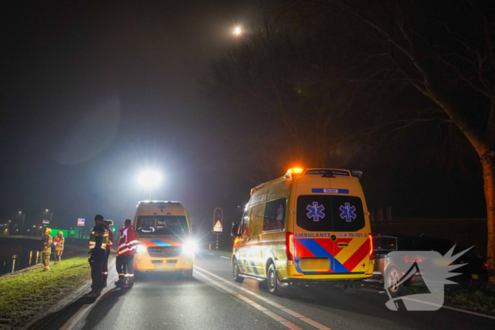 Auto in het water aangetroffen