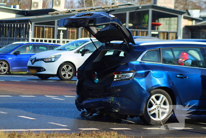 Gewonden bij kop-staartbotsing