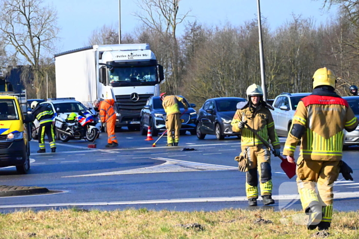Gewonden bij kop-staartbotsing