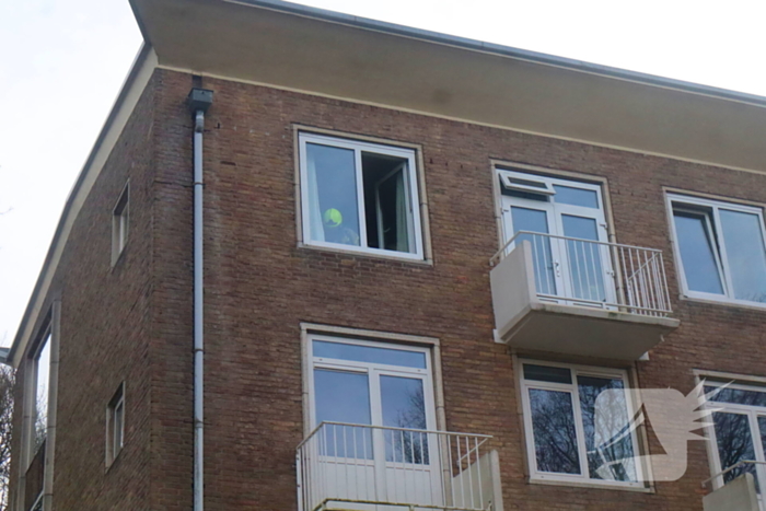 Brand in appartement snel onder controle