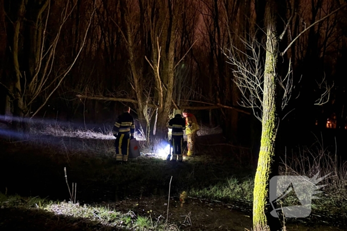 Buitenbrand snel geblust