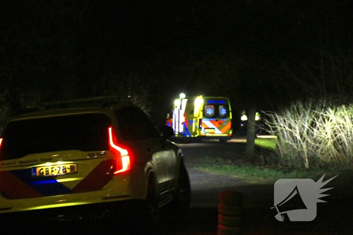 Zwaar gewonde man naar ziekenhuis na incident