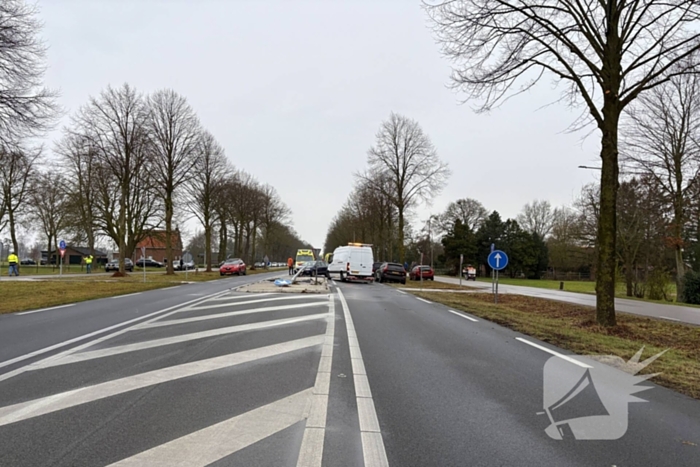 Zwaargewonde na ongeval op beruchte weg