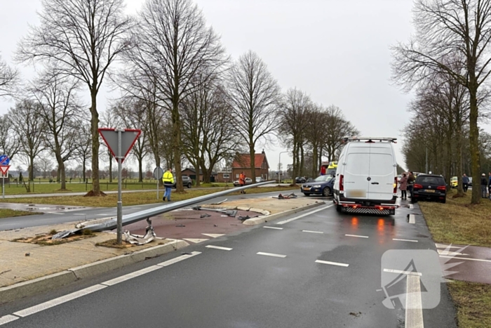 Zwaargewonde na ongeval op beruchte weg