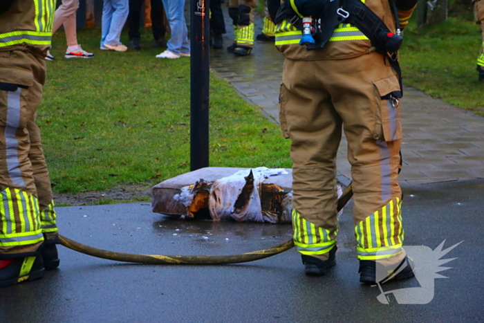 Brand in slaapkamer op woonzorgpark