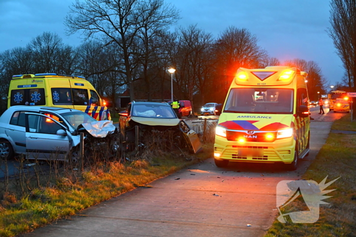 Meerdere voertuigen betrokken bij ongeluk