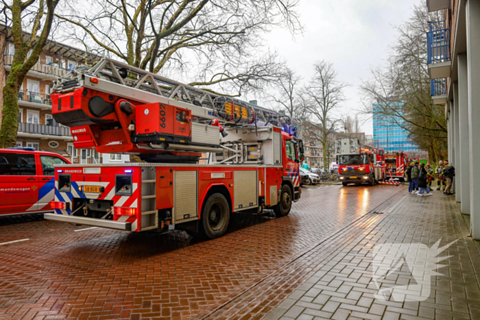 Grote brand bij energieverdeelstation