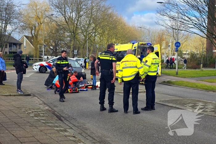Ernstige aanrijding met fietser