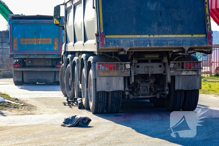 Fatbiker ernstig gewond bij aanrijding met vrachtwagen