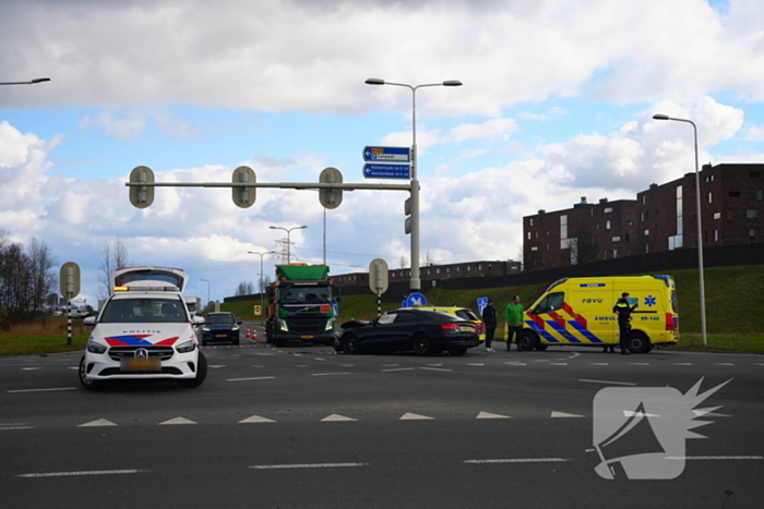Ongeval tussen orgaan vervoerder en personenwagen