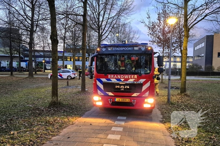 Buitenbrand zorgt voor actie van de brandweer