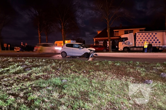 Bestuurder test positief op alcohol en drugs na eenzijdig ongeval