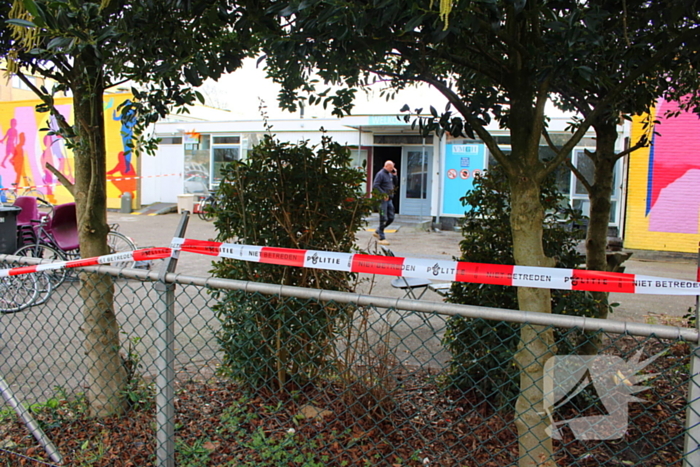 Schade aan buurthuis goed zichtbaar na grote brand