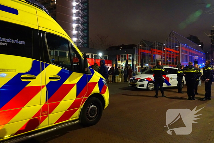 Deel van flat ontruimd wegens grote brand