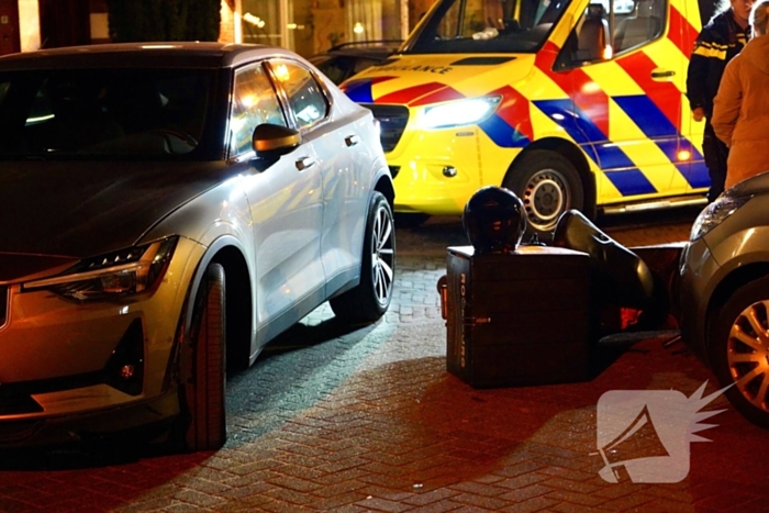 Maaltijdbezorger gewond bij aanrijding