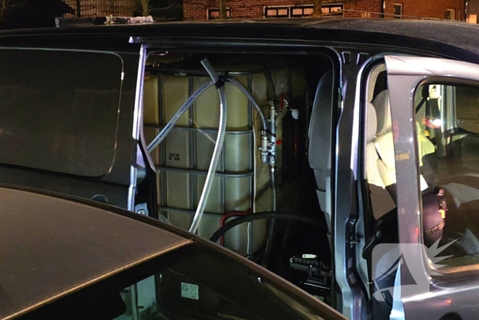 Aanhouding na professionele diefstal honderden liters brandstof