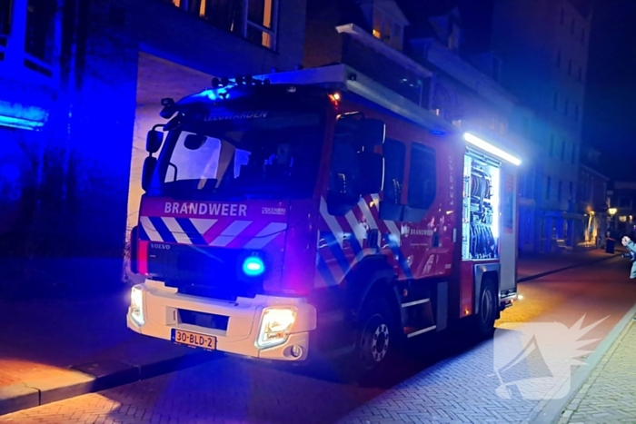 Brand in woning snel onder controle