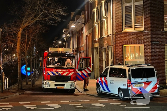 Brand in woning snel onder controle