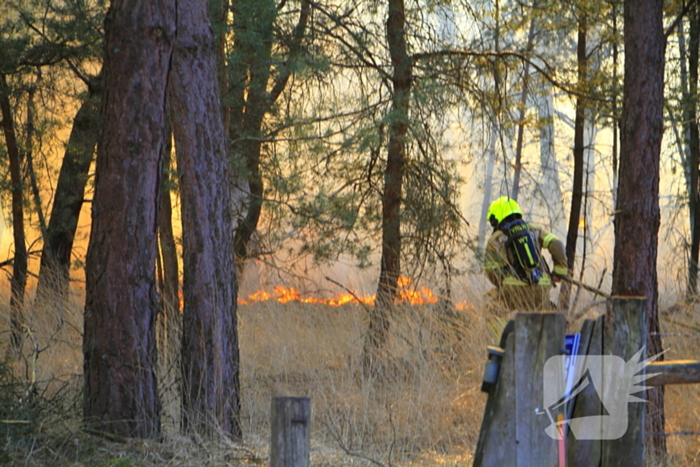 Zeer grote brand in de Laurabossen