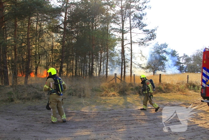Zeer grote brand in de Laurabossen