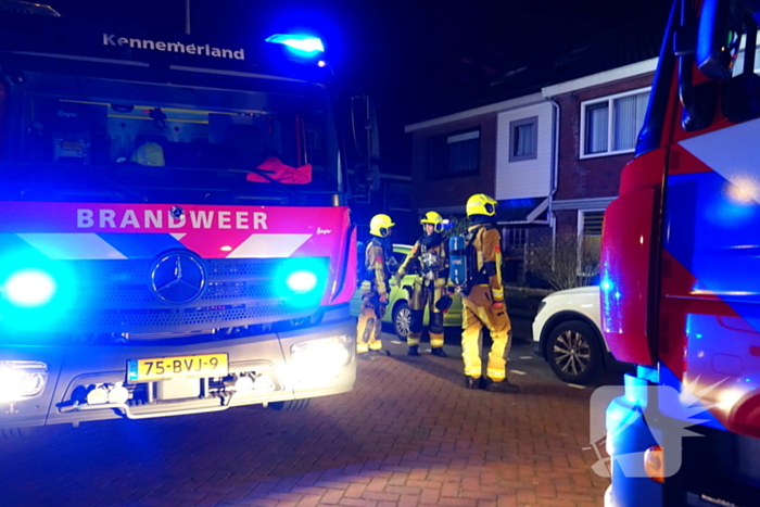 Kortsluiting veroorzaakt woningbrand