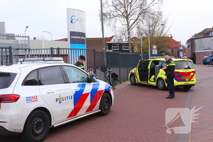 Fietster gewond na valpartij