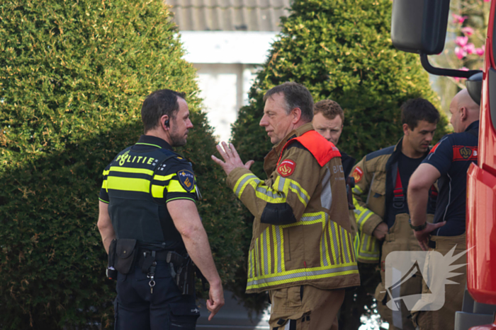 Bewoner naar ziekenhuis na accubrand in woning