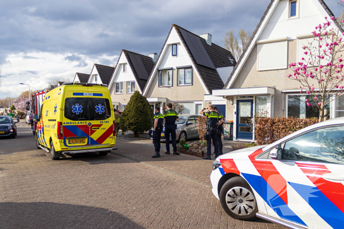 Bewoner naar ziekenhuis na accubrand in woning