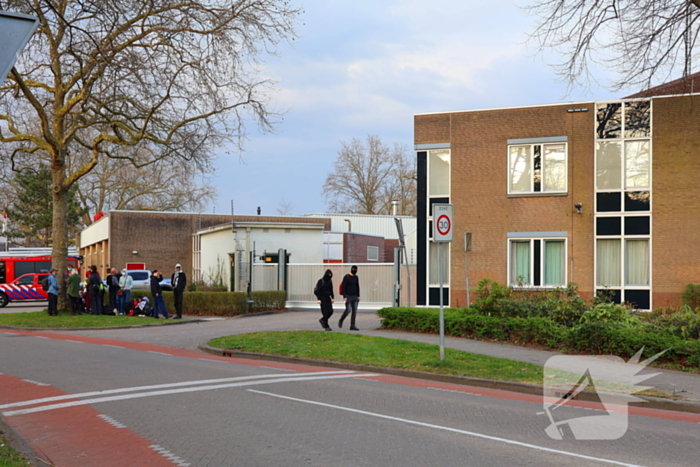 Demonstratie bij politiebureau