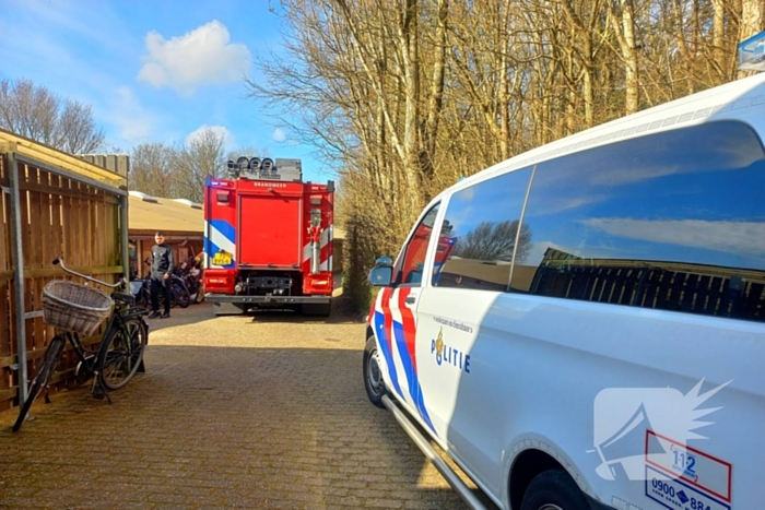 Brandweer ingezet voor brandlucht