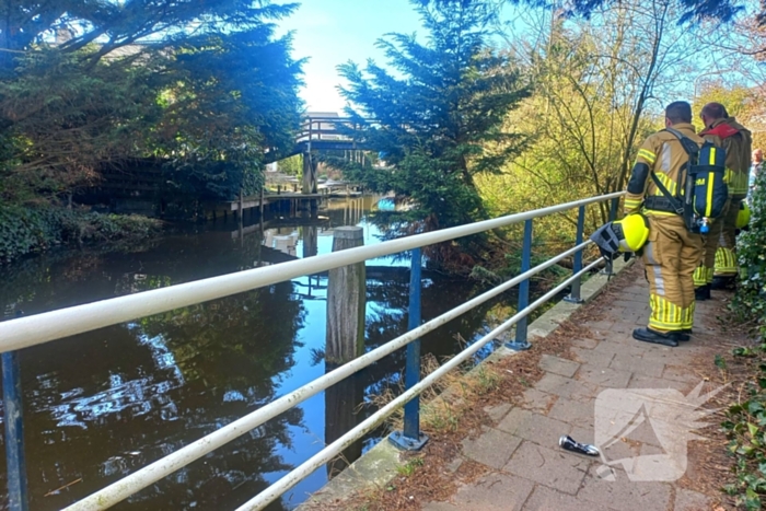 Brandweer blust buitenbrand