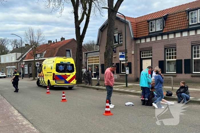 Brommerrijder gewond bij ongeval