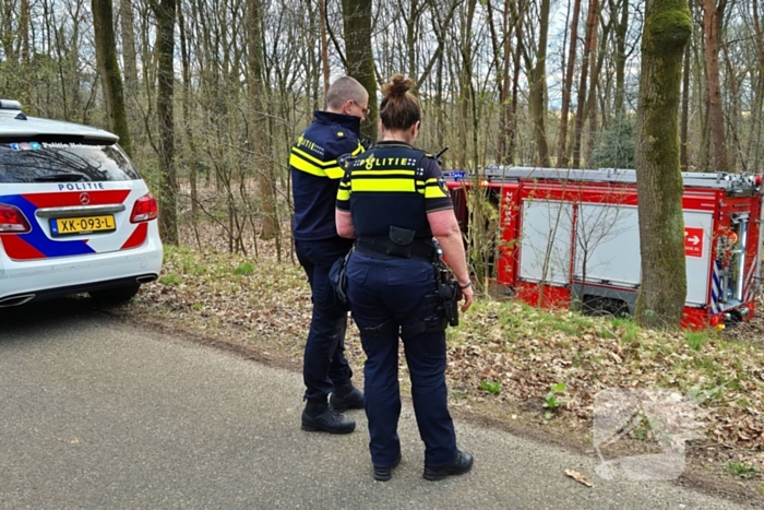 Brand in bosgebied snel onder controle