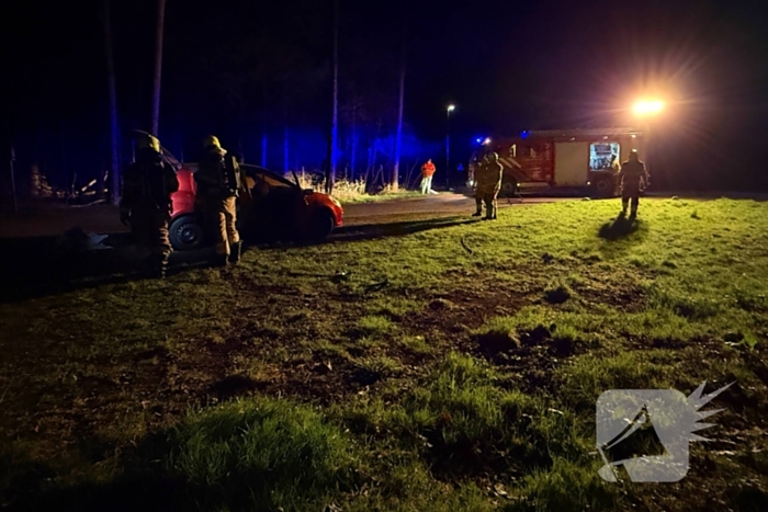 Autobrand snel onder controle