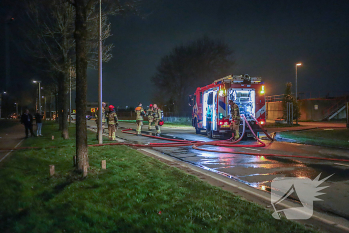 Brandweer ingezet voor buitenbrand bij Waternet