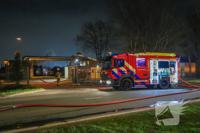Brandweer ingezet voor buitenbrand bij Waternet