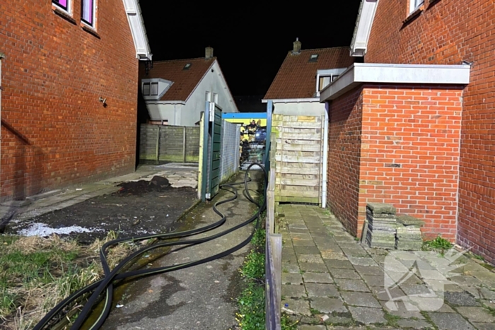 Opnieuw brand bij woning, ditmaal schuur