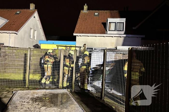 Opnieuw brand bij woning, ditmaal schuur