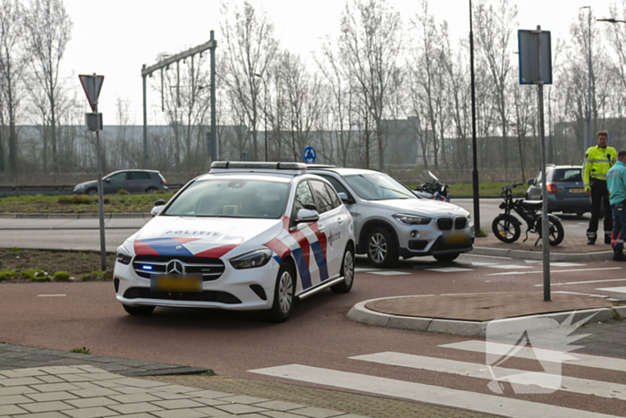 Fatbiker naar ziekenhuis na aanrijding