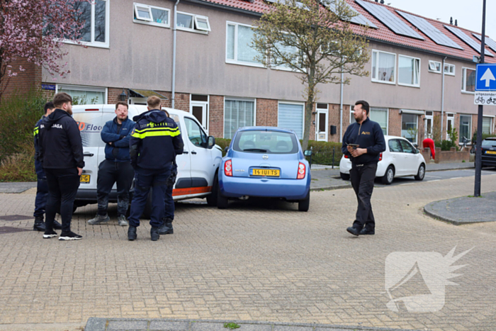 Ongeval tussen bestelbus en auto