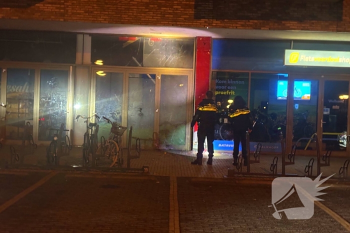 Opnieuw explosie bij winkelpand
